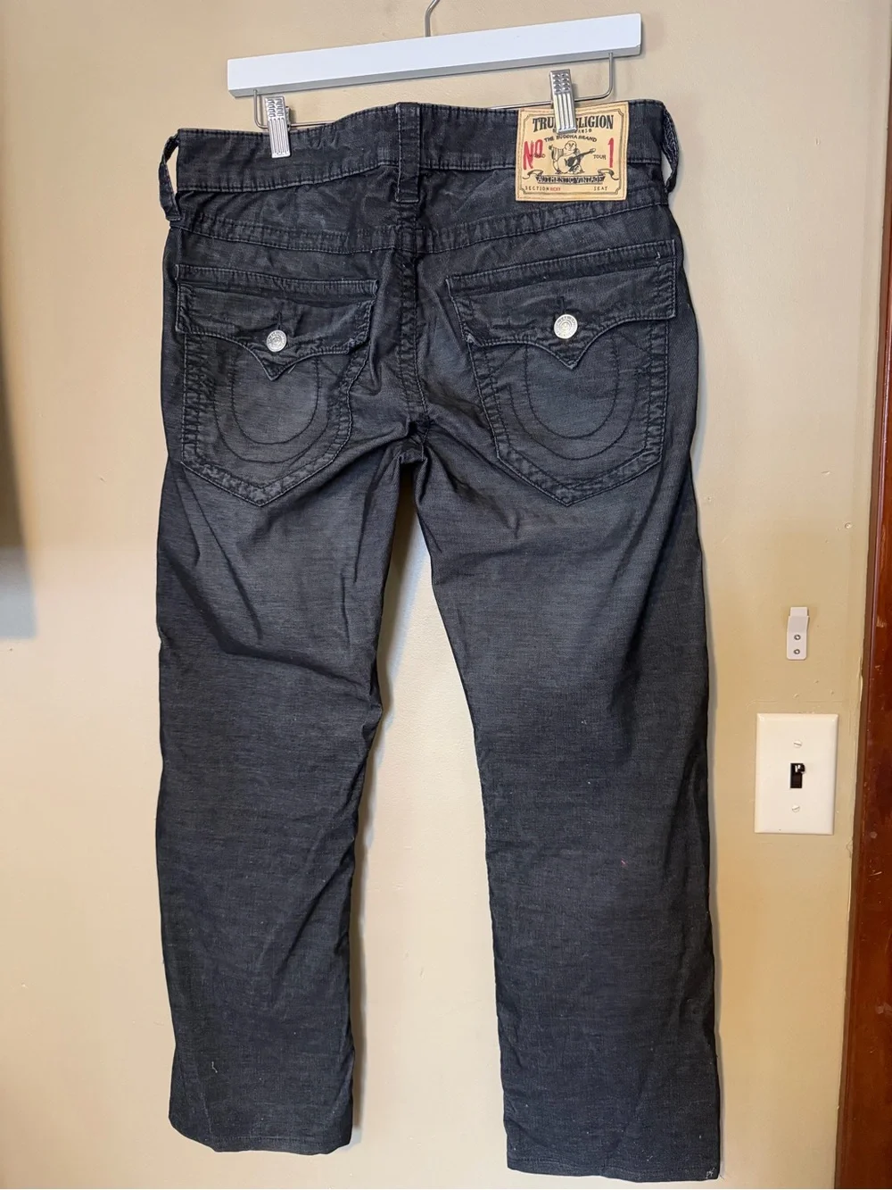 True Religion Men’s Ricky Corduroy Jeans